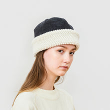 Reversible Beanie - Popcorn White