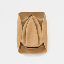 BOXED HAT 11cm brim organdy ribbon