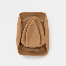 BOXED HAT paper abaca 11cm brim 14KGF ring belt / M