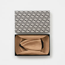 BOXED HAT paper abaca long brim leather belt / M