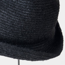 BOXED HAT - Paper Mohair Braid - 7.5cm brim / mature ha.