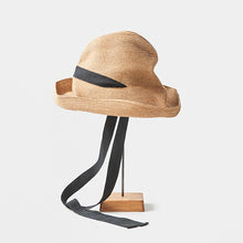 BOXED HAT 11cm brim garden ribbon / M