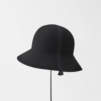 Folding Down Brim Hat - Rabbit x Wool