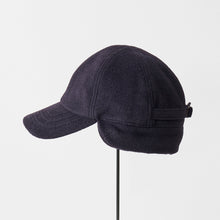 Trainer Cap Ear Flap - Lambswool & Suri Alpaca / mature ha.