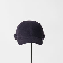 Trainer Cap Ear Flap - Lambswool & Suri Alpaca / mature ha.