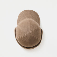 Trainer Cap Ear Flap - Lambswool & Suri Alpaca / mature ha.