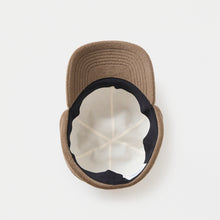Trainer Cap Ear Flap - Lambswool & Suri Alpaca / mature ha.