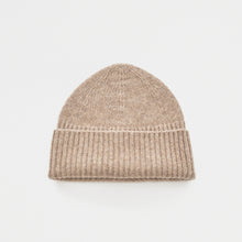 Knitted Cap Lambswool  / mature-ha.