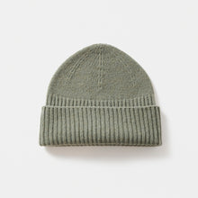 Knitted Cap Lambswool  / mature-ha.