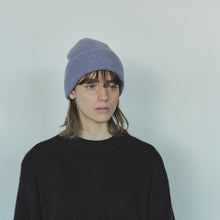 Knitted Cap Lambswool  / mature-ha.
