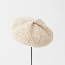 Knit beret - cashmere x yak Natural