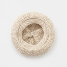 Knit beret - cashmere x yak Natural