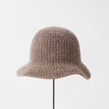 Knit hat - cashmere x yak Brown