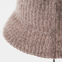 Knit hat - cashmere x yak Brown