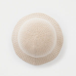 Knit hat - cashmere x yak Natural