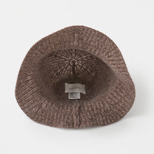 Knit hat - cashmere x yak Brown