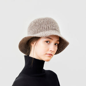 Knit hat - cashmere x yak Natural