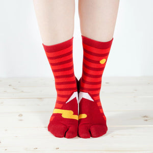 Tabi Socks / Red Fuji
