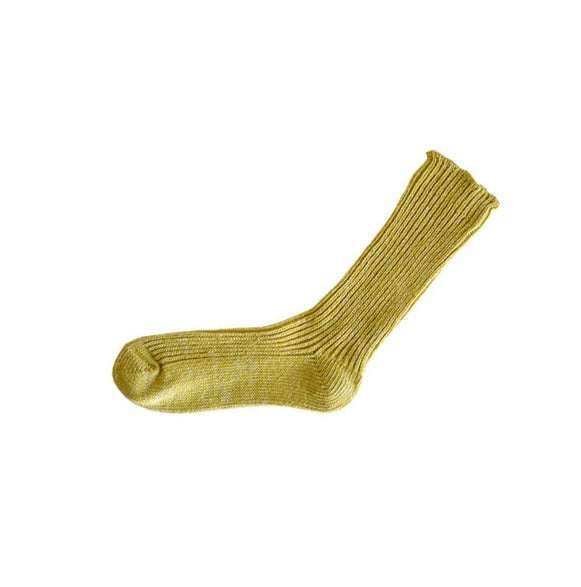 HEMP COTTON RIBBED SOCKS / S