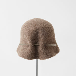 Bell Hat Stainless Steel Stick - Black Merino