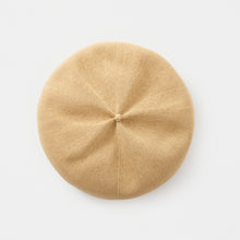 Beret top gather big silk