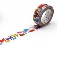 MT Masking Tape - Colorful dog