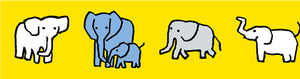 MT Masking Tape - Elephant