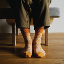 WOOL JACQUARD SOCKS / L