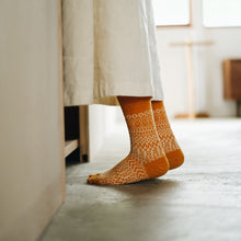 WOOL JACQUARD SOCKS / S