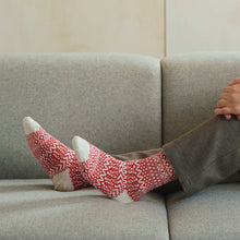 WOOL JACQUARD SOCKS / M