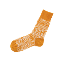 WOOL JACQUARD SOCKS / M