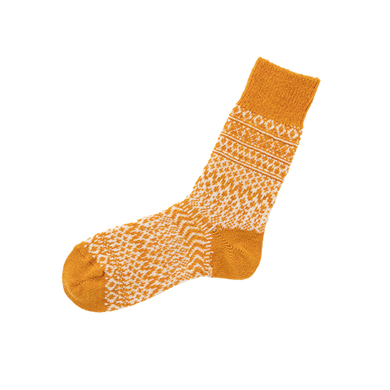 WOOL JACQUARD SOCKS / M