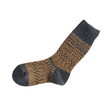 WOOL JACQUARD SOCKS / M
