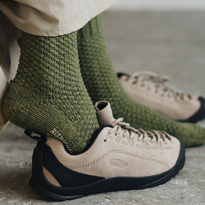 WOOL COTTON BOOT SOCKS / M