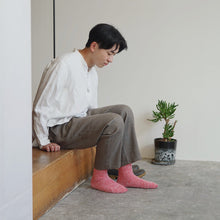 WOOL COTTON BOOT SOCKS / L