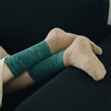 MOHAIR WOOL PILE SOCKS / M