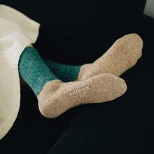 MOHAIR WOOL PILE SOCKS / M