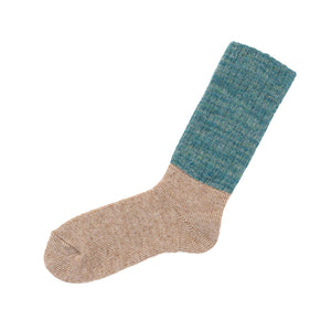 MOHAIR WOOL PILE SOCKS / L