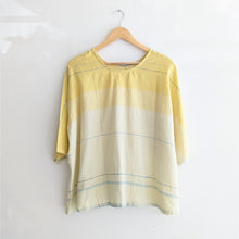 tamaki niime Fuwa-T Half Sleeves T-shirt - Yellow