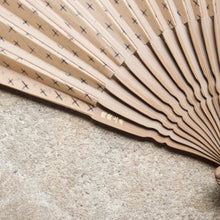 Fan - cross  kasuri ikat
