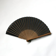 Fan - small cross  kasuri ikat