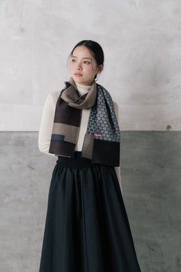 Scarf / Wool Jacquard