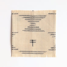 Coaster - ajiro lattice kasuri ikat