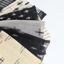 Coaster - ajiro lattice kasuri ikat