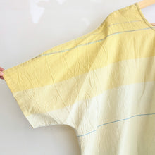 tamaki niime Fuwa-T Half Sleeves T-shirt - Yellow