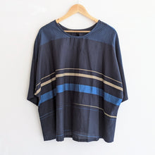 tamaki niime Fuwa-T Half Sleeves T-shirt - Navy
