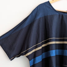 tamaki niime Fuwa-T Half Sleeves T-shirt - Navy