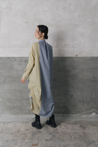 Shirts Dress / Bicolor