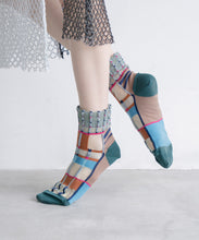 SHEER CUBE socks / EU 36-40