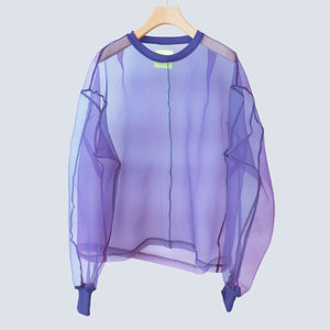 Sheer Pullover "SHEER ORGANZA"